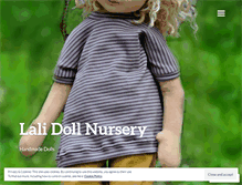 Tablet Screenshot of lalidollnursery.com